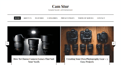 Desktop Screenshot of camstur.com